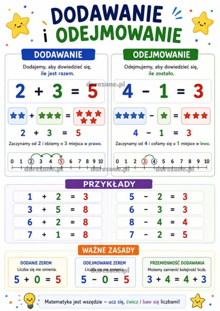Dodawanie i Odejmowanie A3