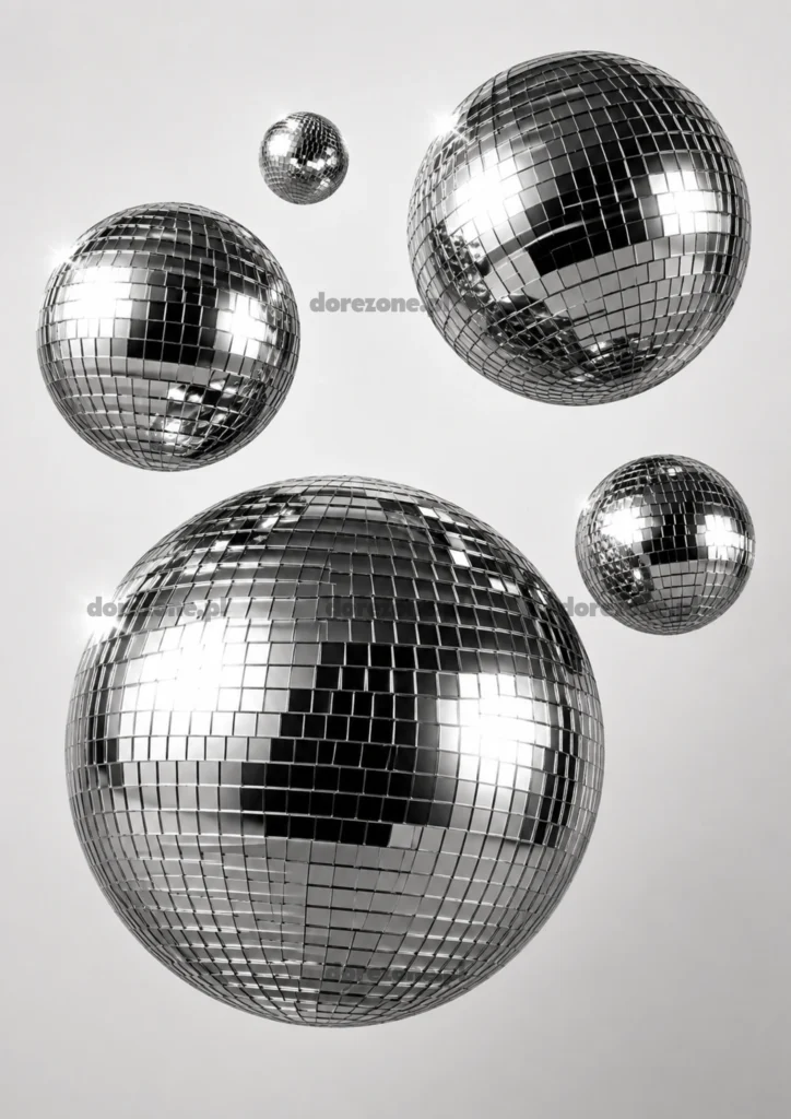 Plakat A3 Kule Disco