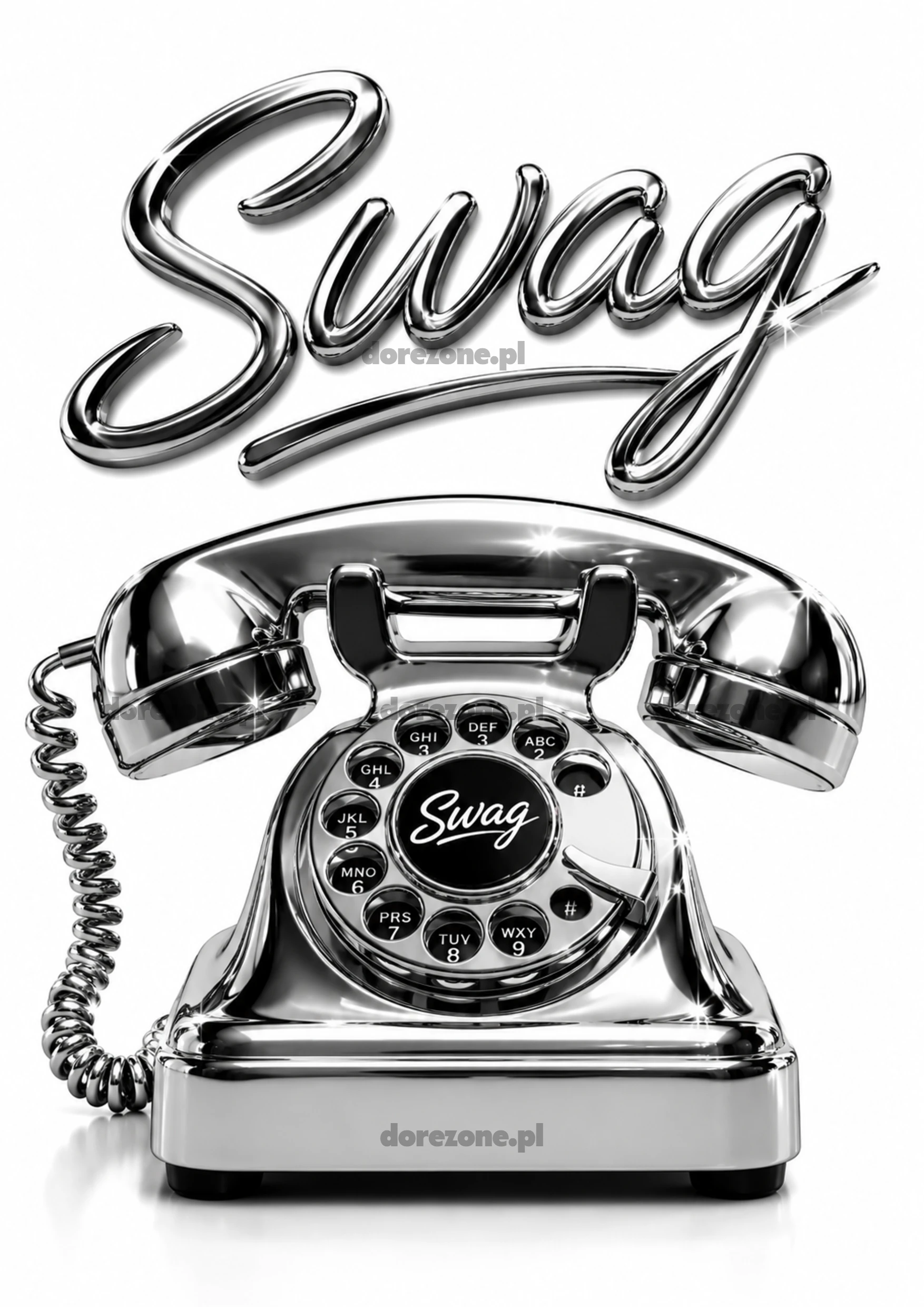 Plakat A3 Telefon