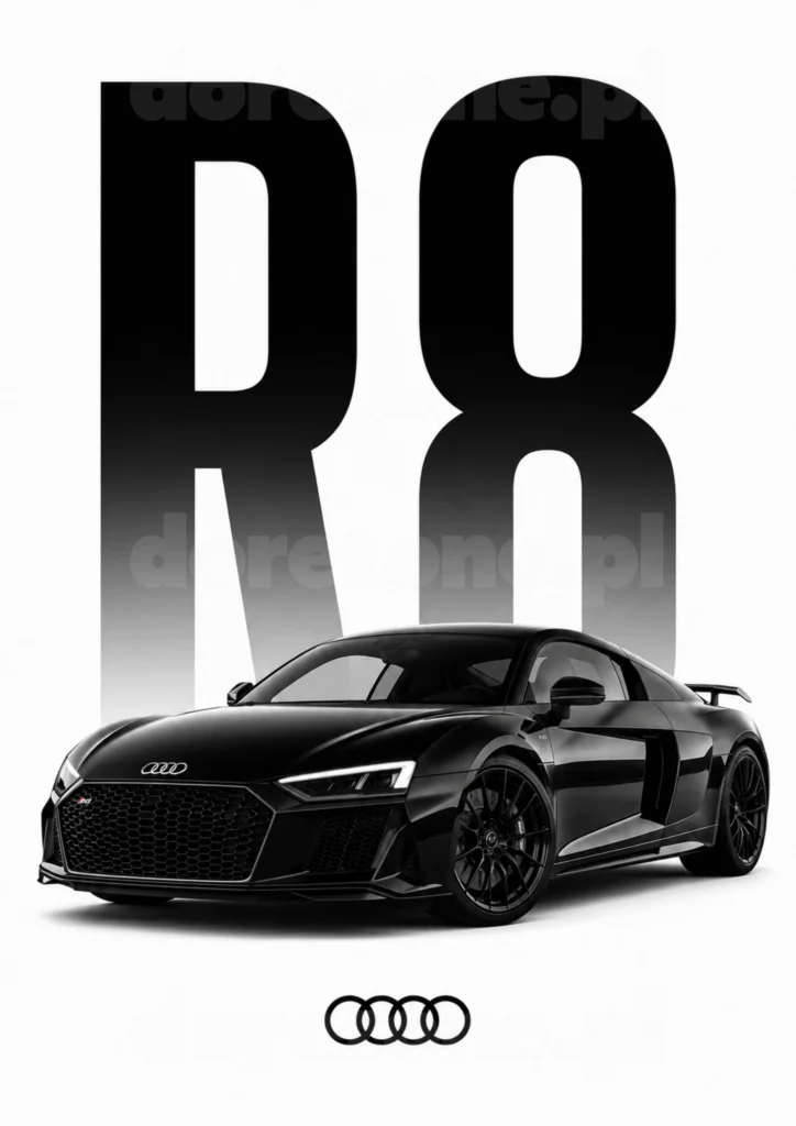 Car Prestige Plakat A3 Audi R8