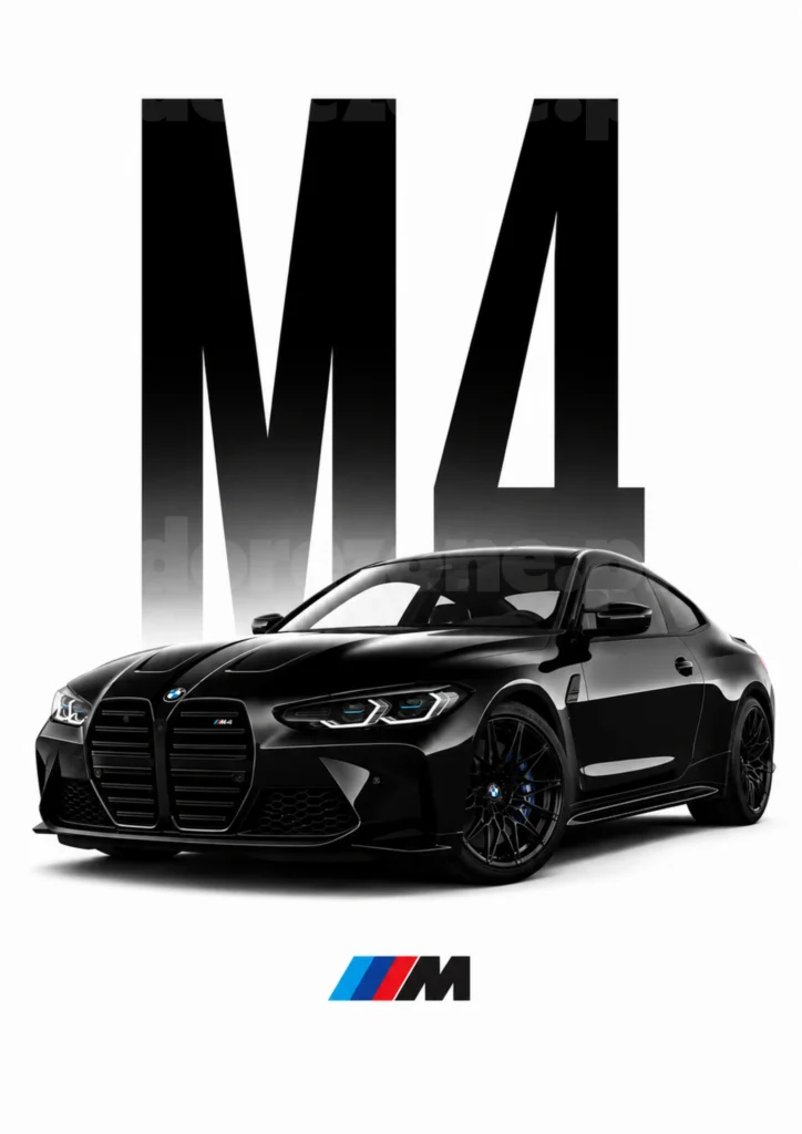 Car Prestige Plakat A3 BMW M4