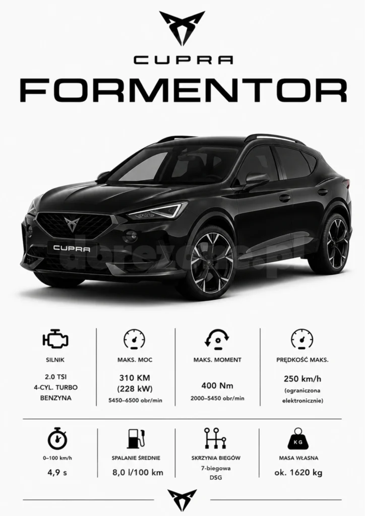 Plakat A3 Cupra Formentor