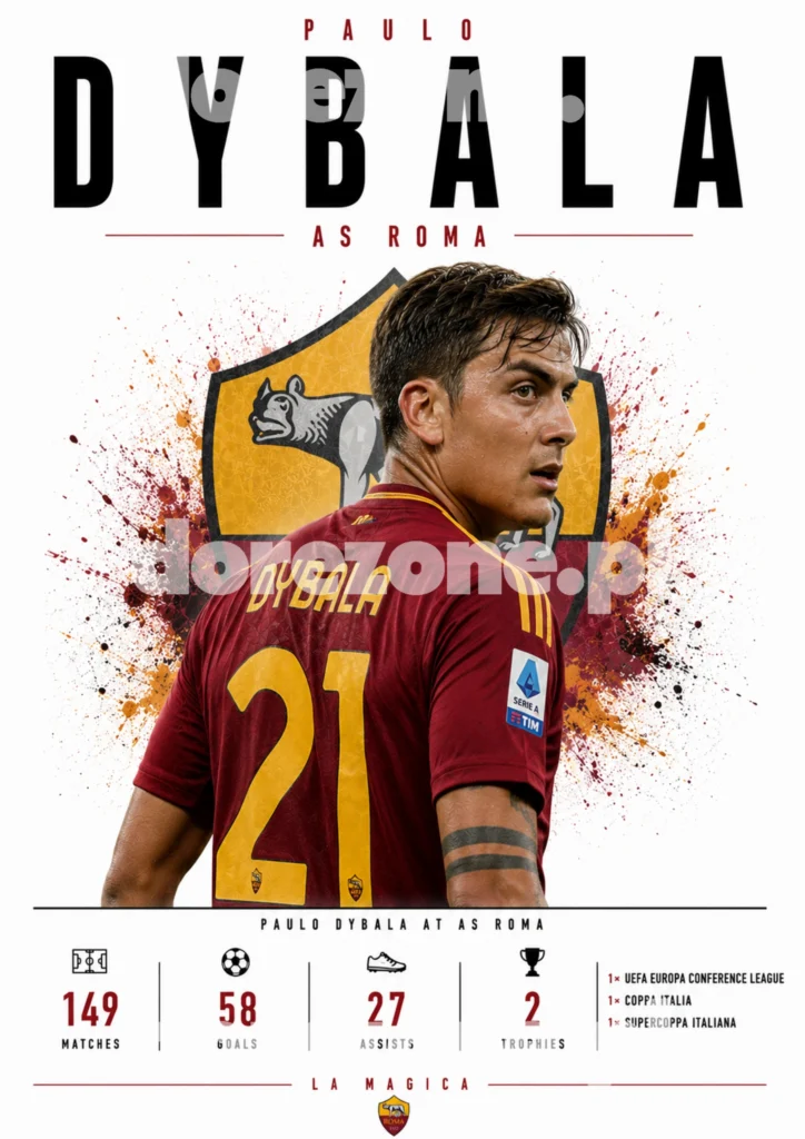Plakat A3 Paulo Dybala