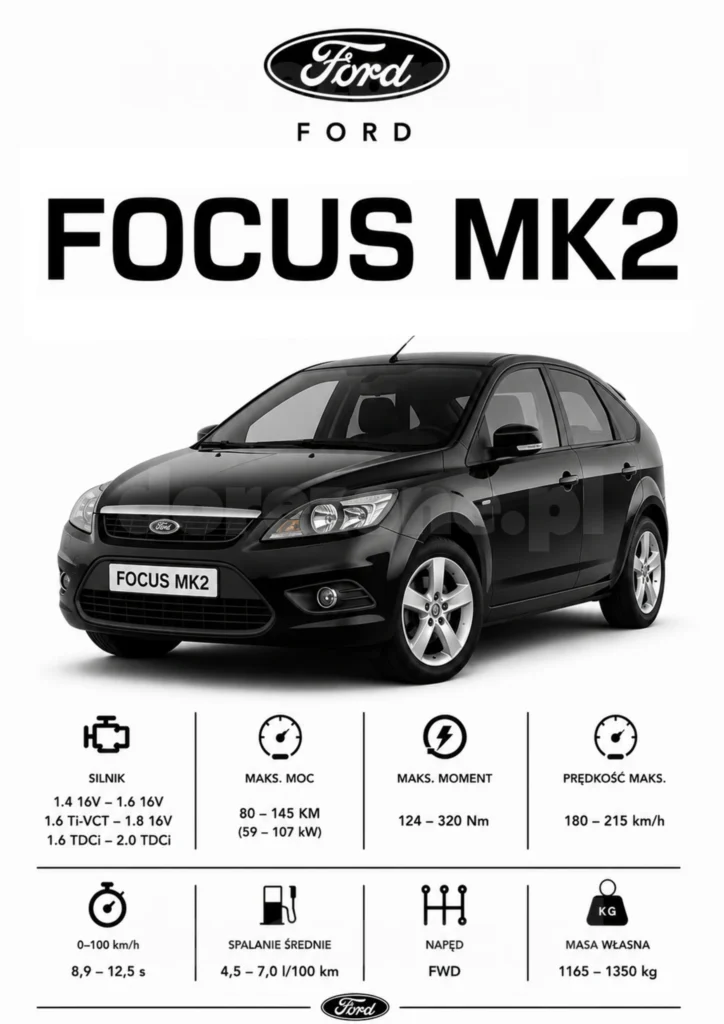 Plakat A3 Ford Focus Mk2