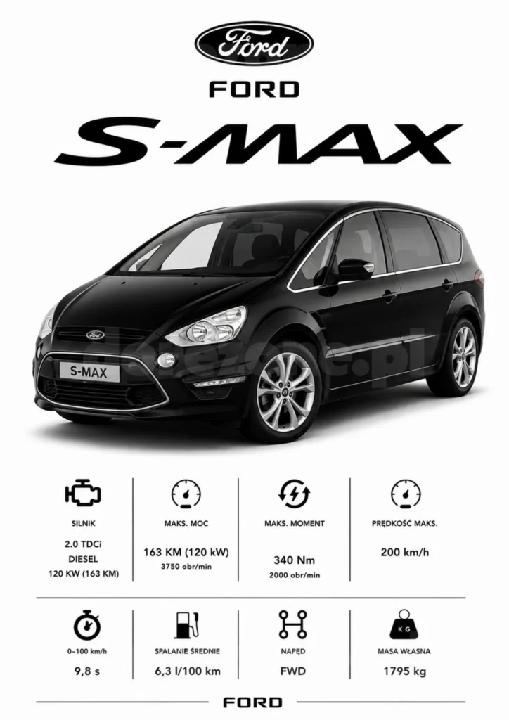 Plakat A3 Ford S-Max