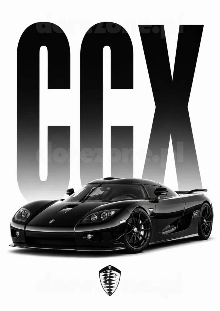 Car Prestige Plakat A3 Koenigsegg CCX