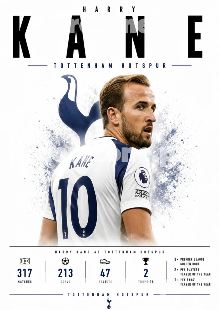 Plakat A3 Harry Kane