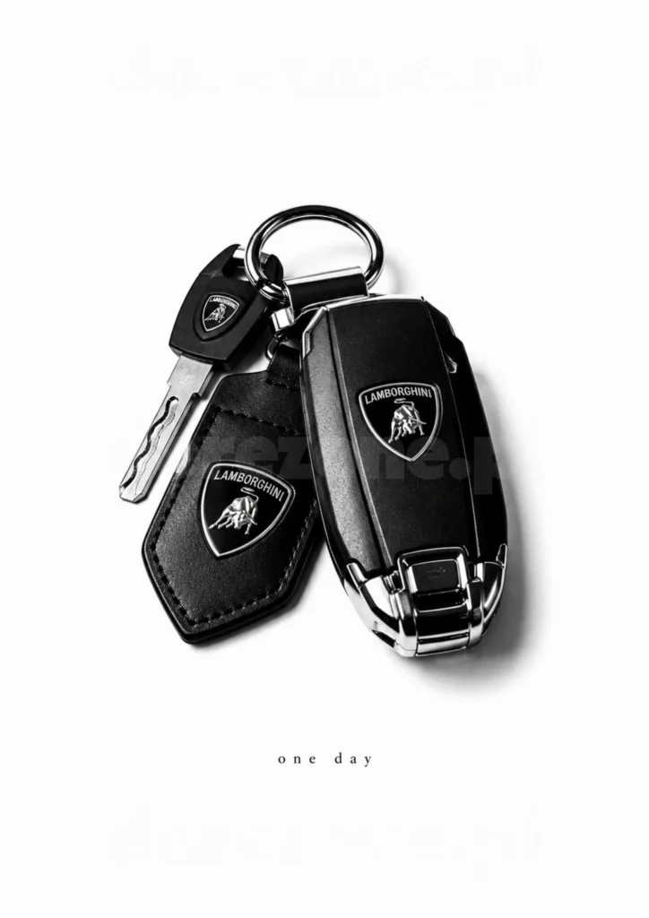 Plakat A3 Kluczyki Lamborghini