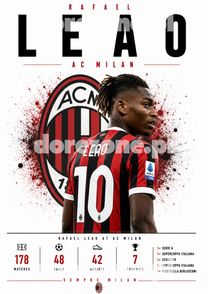 Plakat A3 Rafael Leao