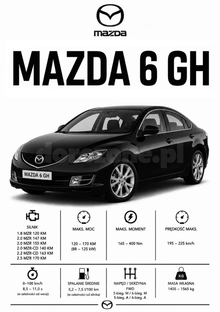 Plakat A3 Mazda 6