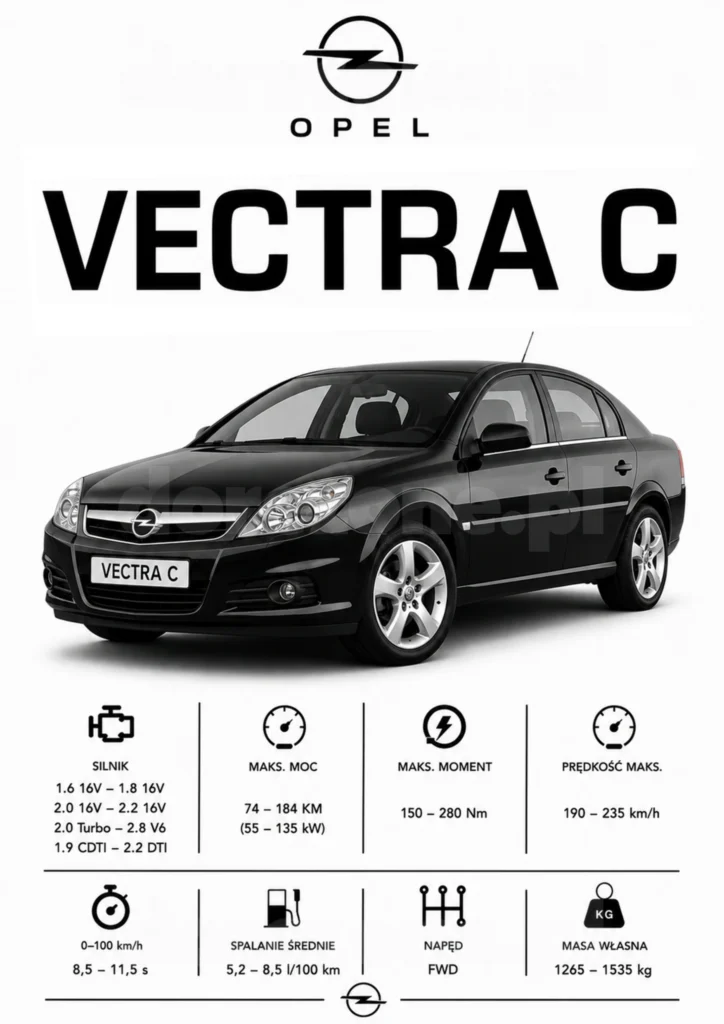 Plakat A3 Opel Vecrta C