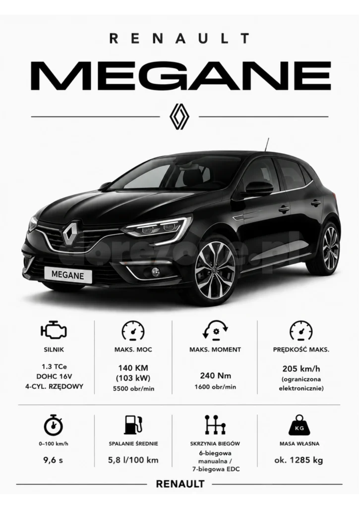 Plakat A3 Renault Megane IV