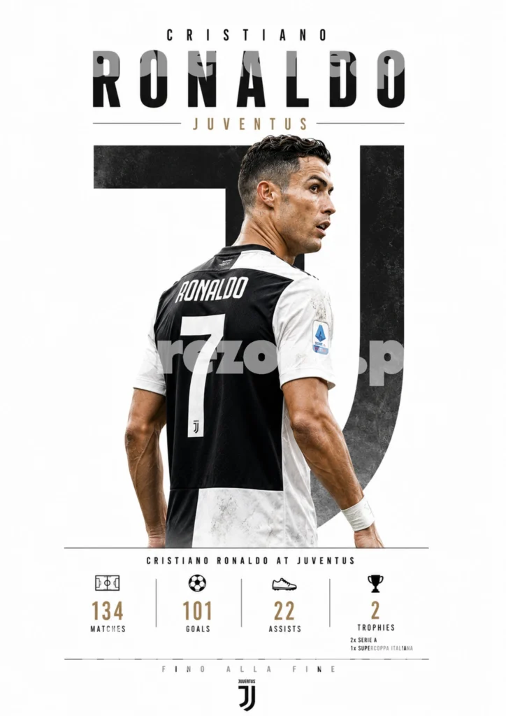 Plakat A3 Cristiano Ronaldo