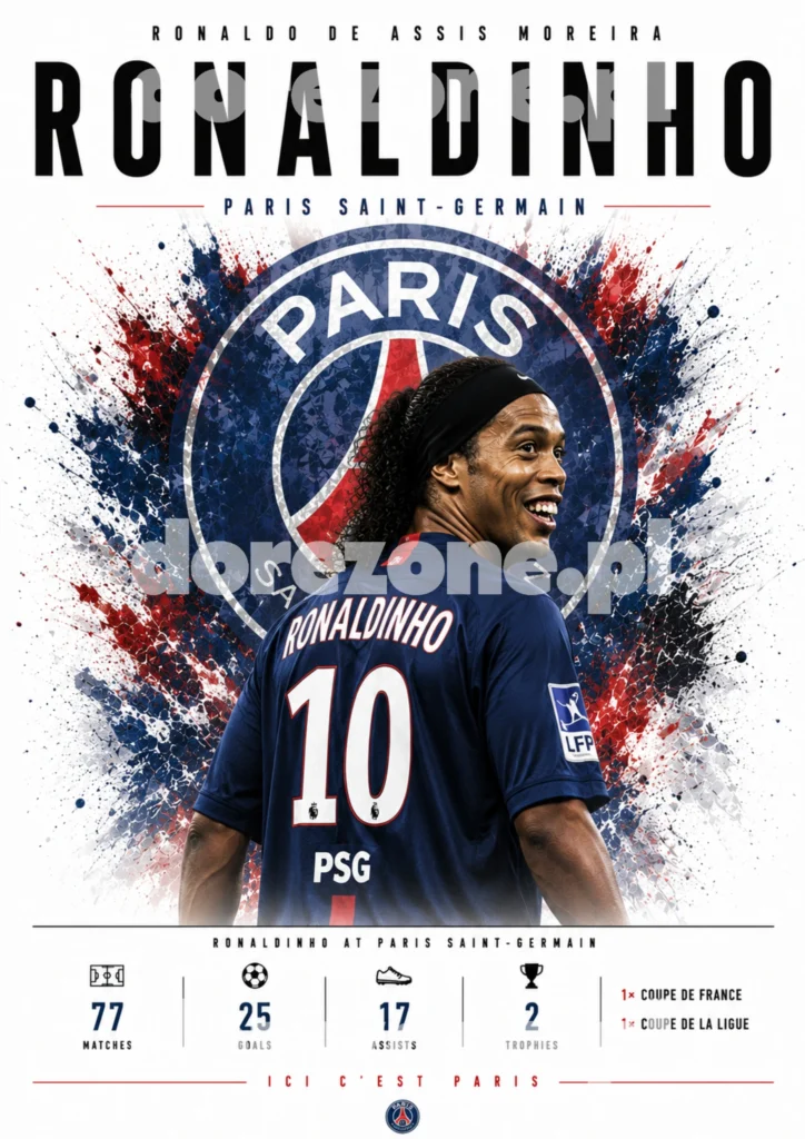 Plakat A3 Ronaldinho