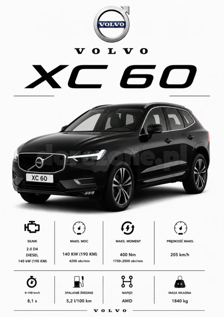 Plakat A3 Volvo XC 60
