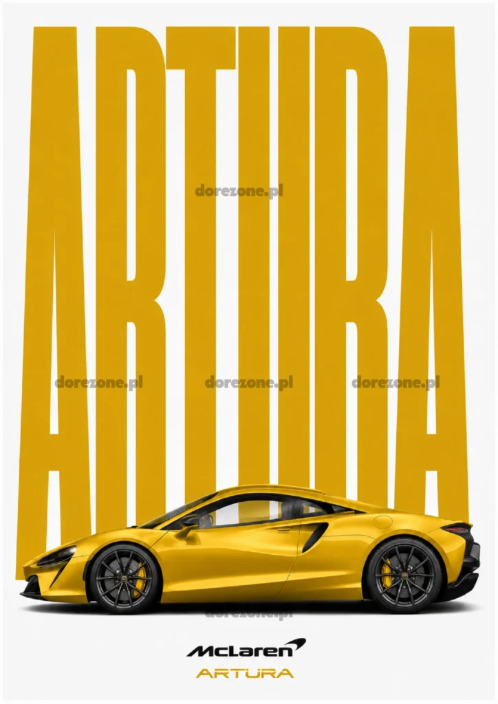 SideCar Plakat B2 McLaren Artura
