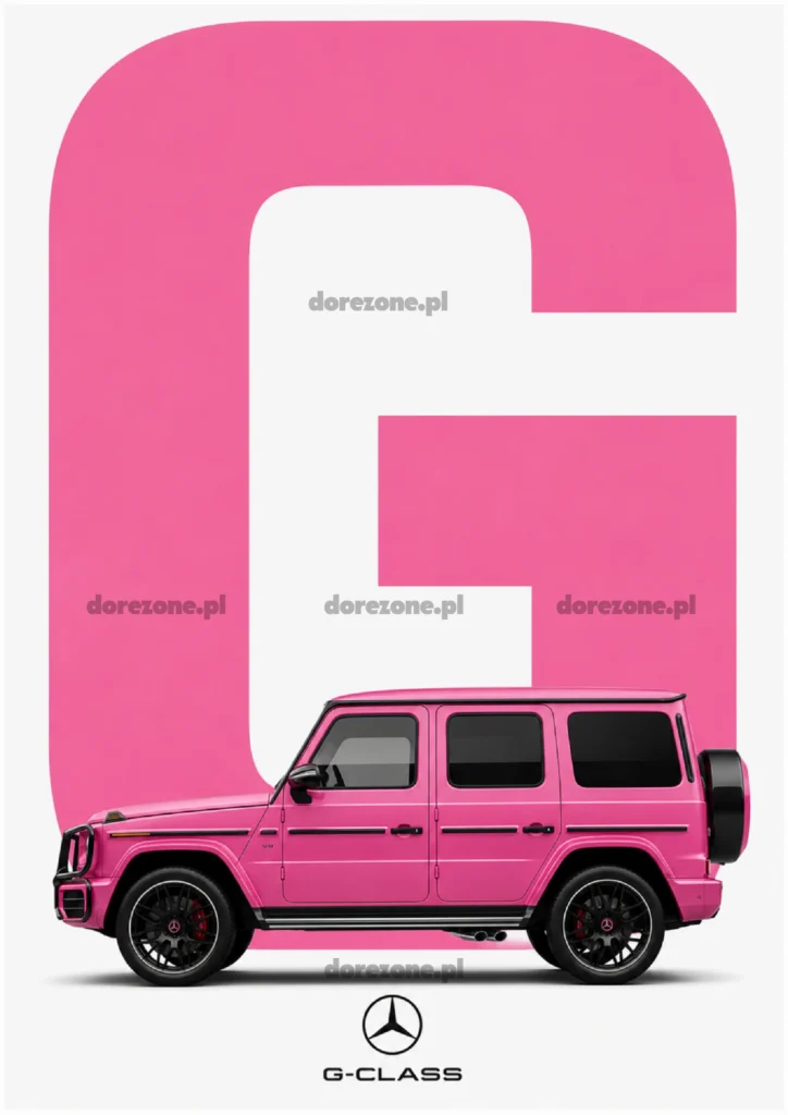 SideCar Plakat B2 Mercedes G-Class